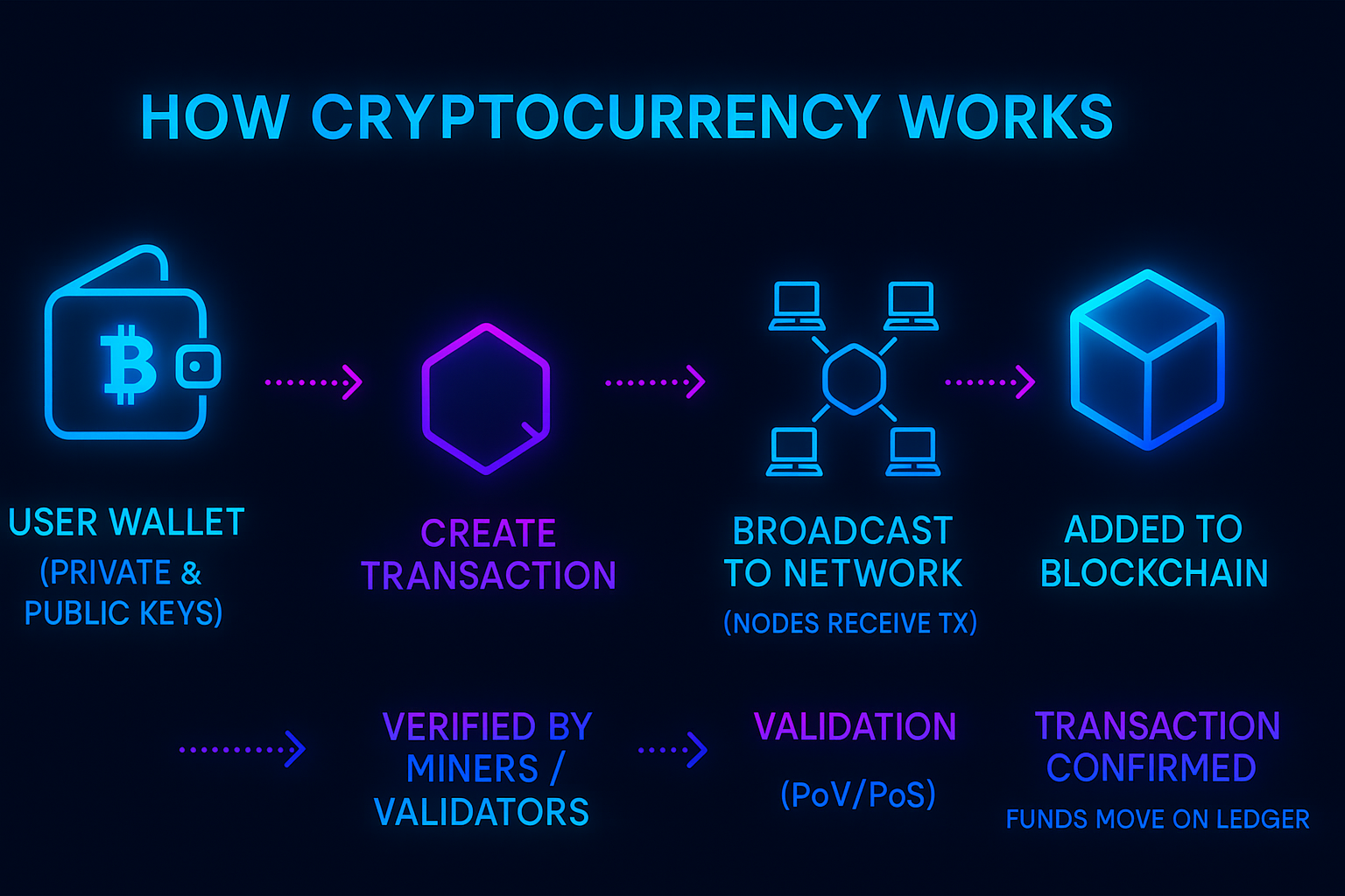 How cryptocurrency works