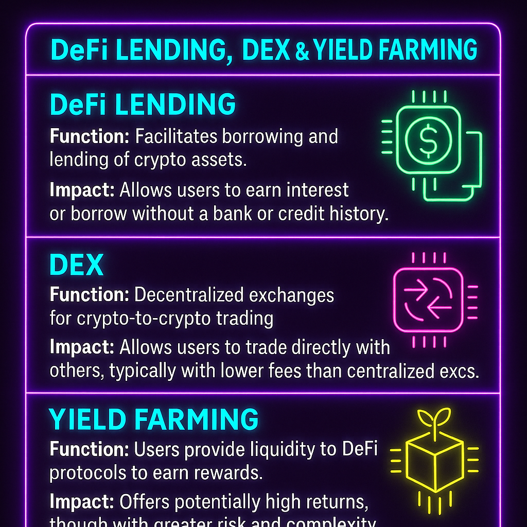 DeFi lending system