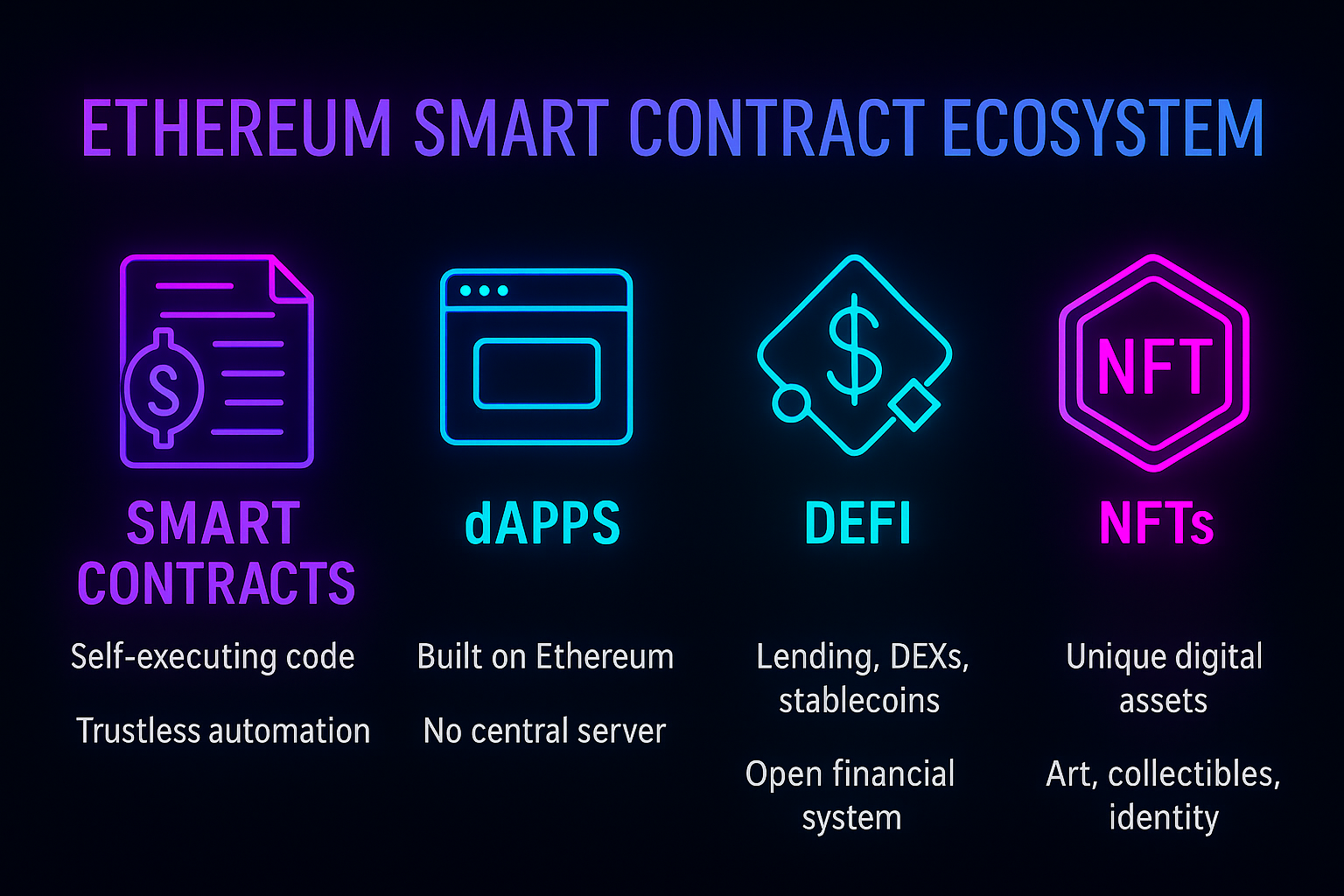 Ethereum smart contract ecosystem
