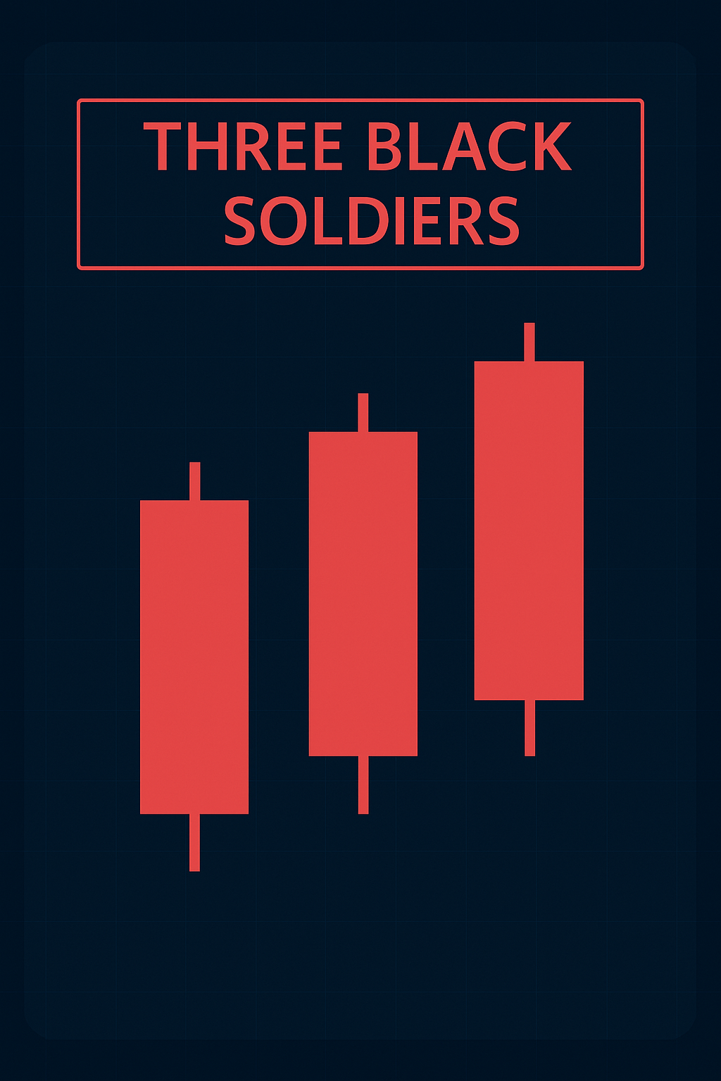 Three black crows patterns